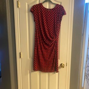 Banana Republic dress with gather at the waist.